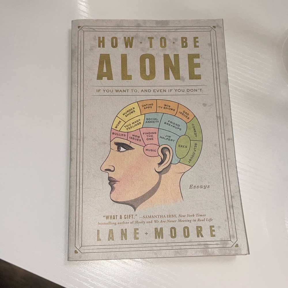 How To Be Alone book